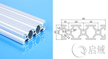 工業鋁型材2060歐標鋁材產品詳解