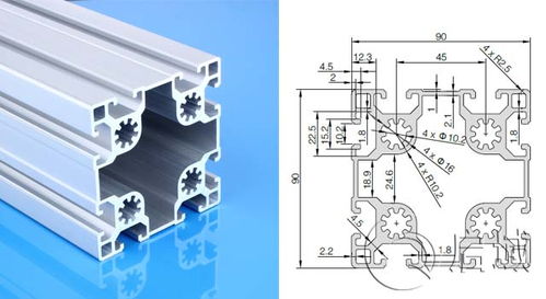 90系列的鋁型材都有哪些規(guī)格的